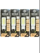 (4 Adet) Heka 5W (37W) 6500K (Beyaz Işık) G9 Duylu Dim Edilebilir Led Kapsül Ampul thumbnail 1