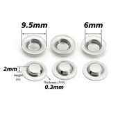 Powermaster 18650 Lityum Pil Pozitif Kutup Ucu 9.5X6.0X2.0X0.3Mm (50'Li Paket) thumbnail 2