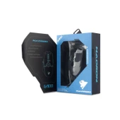 Hadron G400 1600dpi Gökkuşağı Ledli Ekranlı Bluetooth + 2.4 GHz Mini USB Type-C Şarjlı Kablosuz Oyuncu Mouse - Siyah - 5