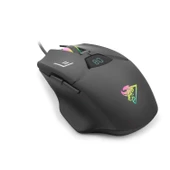 Hadron G400 1600dpi Gökkuşağı Ledli Ekranlı Bluetooth + 2.4 GHz Mini USB Type-C Şarjlı Kablosuz Oyuncu Mouse - Siyah - 2