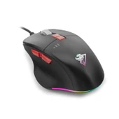Hadron G390 1600dpi RGB Ledli 2.4GHz Mini USB Type-C Şarjlı Kablosuz Oyuncu Mouse - Siyah - 2