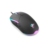 Hadron G380 3600dpi RGB Ledli 1.50mt USB Kablolu Oyuncu Mouse - Siyah - 3