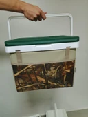 20 Lt Kumaş Kamuflaj Desen Buzluk Termos (1126 Cooler Box) thumbnail 2