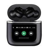 BİX X3 SOUNDCRAFT DOKUNMATİK DİJİTAL EKRAN Siyah ANC/ENC TWS Kulak İçi BLUETOOTH KULAKLIK - 3