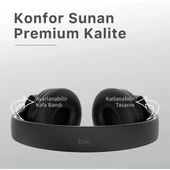 BİX BH2-BK Siyah SOUNDCRAFT BH2 KATLANABİLİR KULAKÜSTÜ KABLOSUZ KULAKLIK thumbnail 4