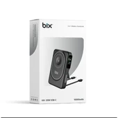 BİX 10000mAh TPB16-BK 6'SI 1 ARADA OLED EKRANLI Siyah KABLOSUZ POWERBANK - 1