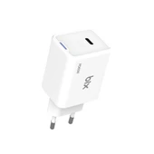 BİX BX1P65G-WE 65W ŞARJ ADAPTÖR (TYPE-C) Beyaz PPS ÖZELLİKLİ thumbnail 4