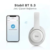 BİX BH2-IG BUZ GRİSİ SOUNDCRAFT BH2 KATLANABİLİR KULAKÜSTÜ KABLOSUZ KULAKLIK - 2