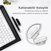 BİX BH2-IG BUZ GRİSİ SOUNDCRAFT BH2 KATLANABİLİR KULAKÜSTÜ KABLOSUZ KULAKLIK - 3