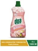 Doa Konsantre Çamaşır Yumuşatıcı Pudra Kokulu 1500 Ml x 4 Adet - 1