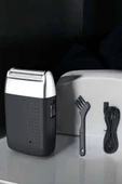 Tıraş Makinesi Mini Sinek Kaydı Şarjlı Taşınabilir Paslanmaz Çelik thumbnail 4