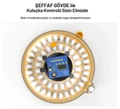 Evonest Evo-UFO-48 | 48 Yumurtalık UFO Model Tam Otomatik Kuluçka Makinesi - 4