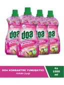 Doa Konsantre Çamaşır Yumuşatıcı Orkide 60 Yıkama 1500 Ml x 4 Adet - 1