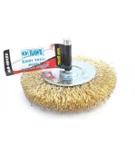 Hawk HA10133 Pimli Sarı Tel Daire Fırça 75x10 mm - 1
