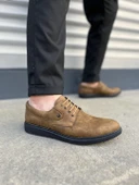 JY0610 Clasico Bağcıklı Cilt Erkek Günlük Klasik Ayakkabı CST - Camel thumbnail 1