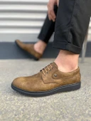 JY0610 Clasico Bağcıklı Cilt Erkek Günlük Klasik Ayakkabı CST - Camel thumbnail 3