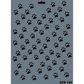 Rich New Seri N-189 Stencil 35x25 cm - 1
