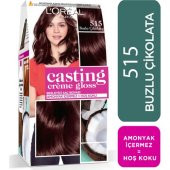 LOréal Paris Casting Crème Gloss Saç Boyası 515 Buzlu Çikolata - 1