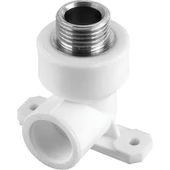 Pvc Boru PPRC Sıva Altı Dış Dişli Tekli Batarya Bağlantısı 20x1/2'' 10 Adet - 1
