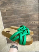 Tenda Yeşil Cilt Terlik thumbnail 1