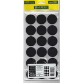 Pacific 6135 BL Yapışkanlı Keçe 35 mm Siyah - 1