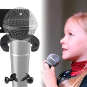 Powermaster PM-26938 Duvara Monte Çift Mikrofon Tutucu Askı Metal Gövde - 2