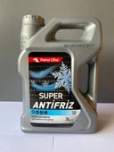 Petrol Ofisi Yeşil Renkli 3 Litre İnorganik Antifriz (Mavi yerine de geçer.) (08/2025 Üretim) - 1