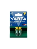 Varta 58399 Phone 1600 mAh AA Ni-Mh Şarj Edilebilir Kalem Pil 2'li - 1