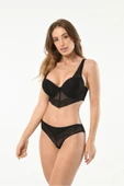 Weweus Siyah Dantelli Bralet Takım 2317 - 2