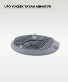 Yüksek Tavan Ufo Armatür 200W - 6500K Beyaz Işık - 3
