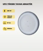 Yüksek Tavan Ufo Armatür 200W - 6500K Beyaz Işık - 1