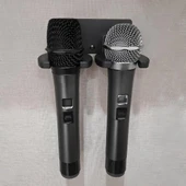 Powermaster PM-26938 Duvara Monte Çift Mikrofon Tutucu Askı Metal Gövde - 4