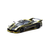 Nessiworld Tarmac Works 1/64 Pagani Huayra R Matt Black / Silver - 1