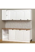 200 CM %100 MDF Greena White Köşe Modülü - 2