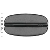 Erkan Saçmacı Antrasit Saten Taşlı Gümüş Metal Saplı Zincir Askılı Abiye Çanta - 8