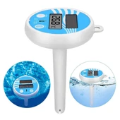 Powermaster PM-25534 Solar Termometre Yüzme Havuzu İçin Su Geçirmez Yüzen Dijital - 1