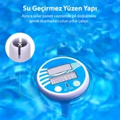 Powermaster PM-25534 Solar Termometre Yüzme Havuzu İçin Su Geçirmez Yüzen Dijital - 4