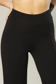 Weweus Erdem Siyah Kadın Viskon Pantolon 234 Renk Siyah Beden S 315105 - 5