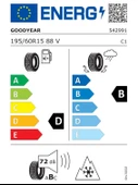 GOODYEAR 195/60R15 88V ULTRAGRIP 8 2022 KIŞ LASTİĞİ - 2