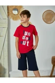Weweus Kırmızı Erkek Çocuk Pijama Takımı 817 - 2