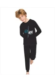 Weweus Lacivert Erkek Çocuk Pijama Takımı 716 - 1