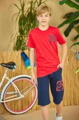 Weweus Kırmızı Erkek Çocuk Pijama Takımı 814 - 2