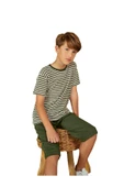 Weweus Yeşil Erkek Çocuk Pijama Takımı 816 thumbnail 1