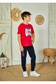 Weweus Kırmızı Erkek Çocuk Pijama Takımı 815 - 2