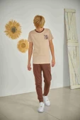 Weweus Bej Erkek Çocuk Pijama Takımı 813 - 2