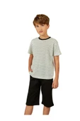 Weweus Siyah Erkek Çocuk Pijama Takımı 816 - 1