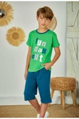 Weweus Yeşil Erkek Çocuk Pijama Takımı 817 thumbnail 2
