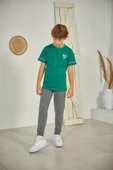 Weweus Yeşil Erkek Çocuk Pijama Takımı 809 - 2