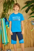 Weweus Mavi Erkek Çocuk Pijama Takımı 808 - 2
