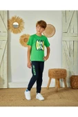 Weweus Yeşil Erkek Çocuk Pijama Takımı 815 thumbnail 2